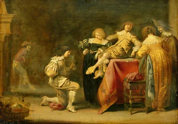 Eine fröhliche Gesellschaft